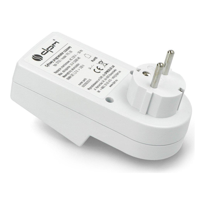 Digital Timer - DPM DT03, White – 2