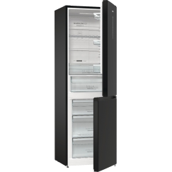 Gorenje NRK6192ABK4 külmik-sügavkülmik Eraldiseisev 302 l E Must