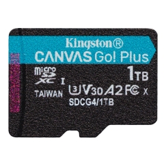 Kingston Technology Canvas Go! Plus 1 TB MicroSD UHS-I Klases 10