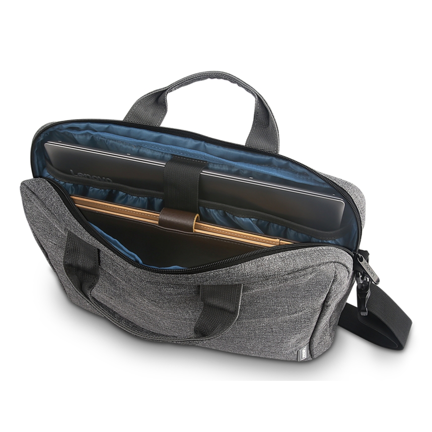 Lenovo Casual Toploader T210 39,6 cm (15.6") No augšas piepildāma soma Pelēks – 5