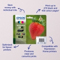 Epson Strawberry C13T29934012 rašalo kasetė 1 vnt Originalus Didelė (XL) išeiga Rausvai raudona Epson Strawberry C13T29934012 rašalo kasetė 1 vnt Originalus Didelė (XL) išeiga Rausvai raudona