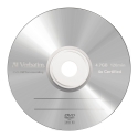 Verbatim DVD-RW Matt Silver 4x 4,7 GB 1 tk Verbatim DVD-RW Matt Silver 4x 4,7 GB 1 tk