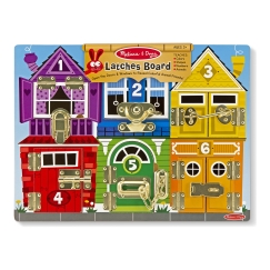 Melissa & Doug MDT MSK Latches Board Display GML