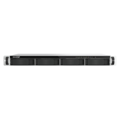 QNAP TS-h765eU NAS Teline ( 1U ) Intel Atom® 8 GB DDR5 QuTS hero Musta, Harmaa