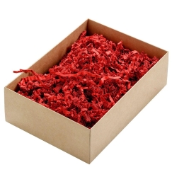 Paperseal древесные стружки, 100 г, красный цвет.