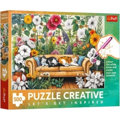 Trefl puzle 48 × 34 cm, 500 daļas