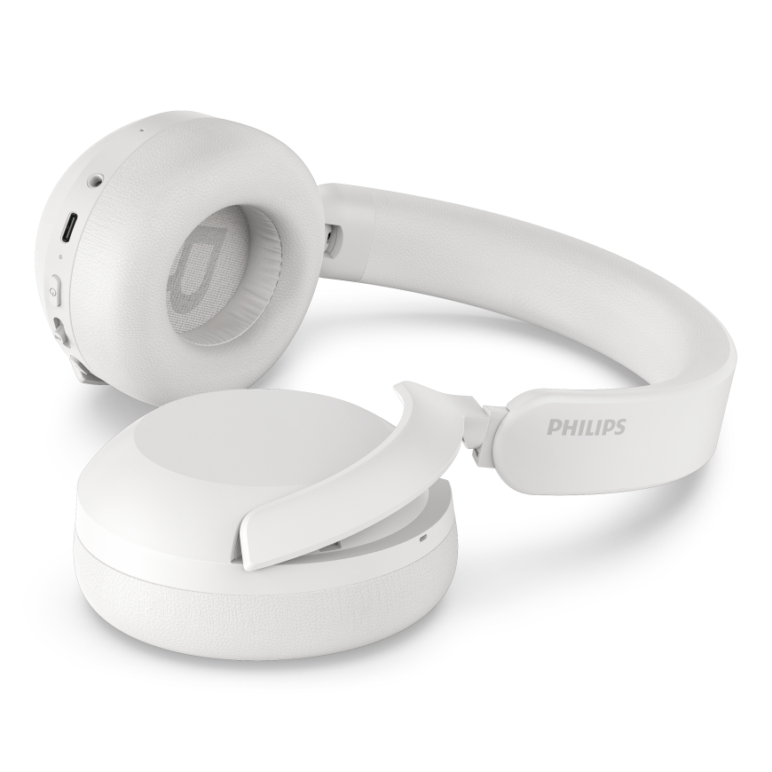 Philips TAH8000EWT/00 headphones/headset Wireless Head-band Calls/Music USB Type-C Bluetooth White – 4