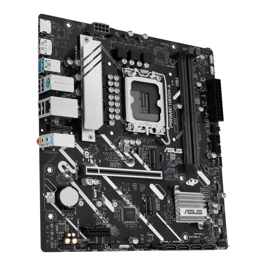 ASUS PRIME H810M-A-CSM Intel H810 LGA 1851 (Socket V1) Микро ATX – 3