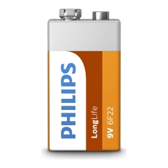 Philips LongLife Battery 6F22L1B/10