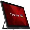 Viewsonic TD1630-3 computer monitor 39.6 cm (15.6") 1366 x 768 pixels HD LCD Touchscreen Multi-user Black