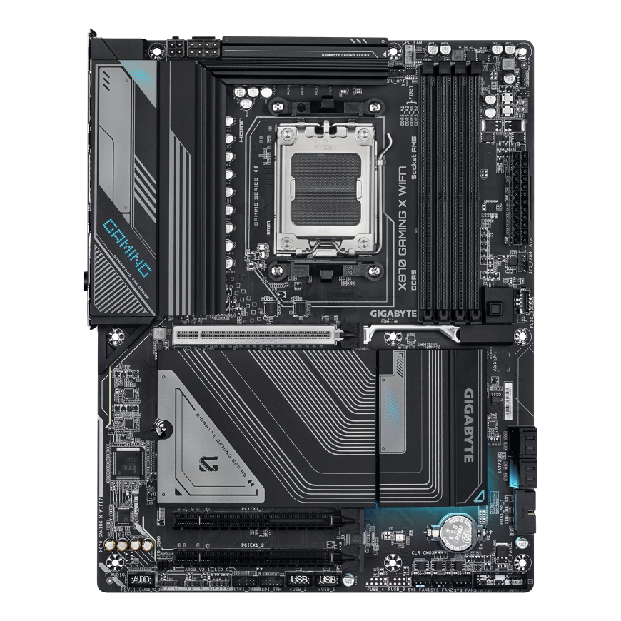 GIGABYTE X870 GAMING X WIFI7 pagrindinė plokštė AMD X870 AM5 lizdas ATX – 2