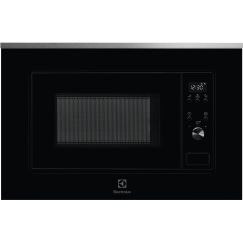 Electrolux LMS2203EMX Juoda, Nerūdijančiojo plieno Mikrobangų krosnelė be papildomų funkcijų Stalviršis 20 L 700 W