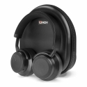 Lindy LH900XW Headset Wired & Wireless Head-band Calls/Music USB Type-C Bluetooth Black