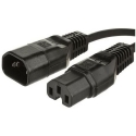 Microconnect PE011410 elektrības kabelis Melns 1 m C14 uzmava C15 uzmava Microconnect PE011410 elektrības kabelis Melns 1 m C14 uzmava C15 uzmava