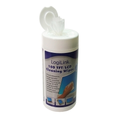 LogiLink TFT LCD Reinigung Wipes LCD/LED/Plasma, LCD/TFT/plasma, PC, Sülearvuti, Mobiiltelefon/nutitelefon, Mängukonsool
