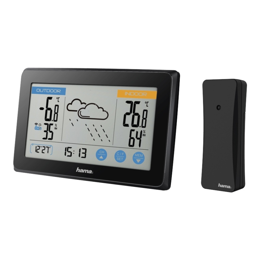 Hama Touch Melns LED Baterija