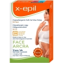 X-Epil Hypoallergenic Silky Finish Face Wax Strips, 12 pcs. X-Epil Hypoallergenic Silky Finish Face Wax Strips, 12 pcs.