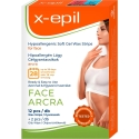 X-Epil Hypoallergenic Silky Finish Face Wax Strips, 12 pcs. X-Epil Hypoallergenic Silky Finish Face Wax Strips, 12 pcs.