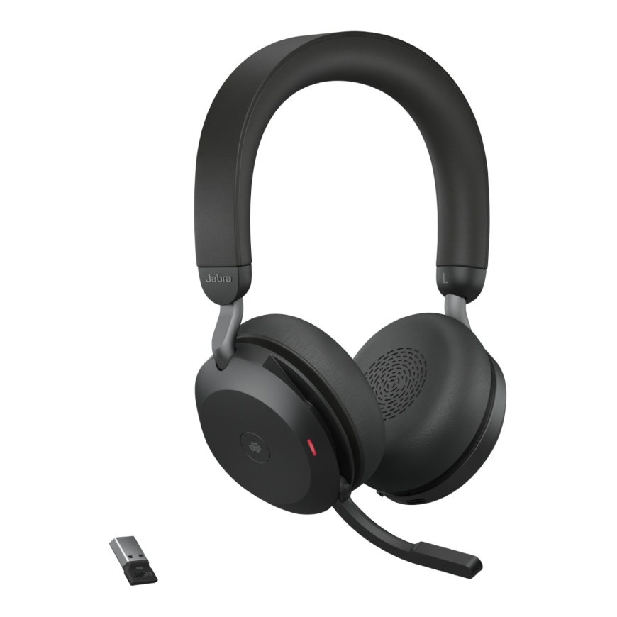 Jabra Evolve2 75 Austiņas Bezvadu Birojs / zvanu centrs Bluetooth Melns – 3
