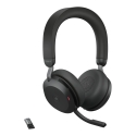 Jabra Evolve2 75 Austiņas Bezvadu Birojs / zvanu centrs Bluetooth Melns Jabra Evolve2 75 Austiņas Bezvadu Birojs / zvanu centrs Bluetooth Melns