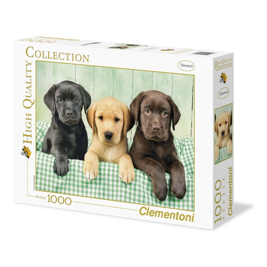 Clementoni Three Labs Dėlionė 1000 vnt Gyvūnija
