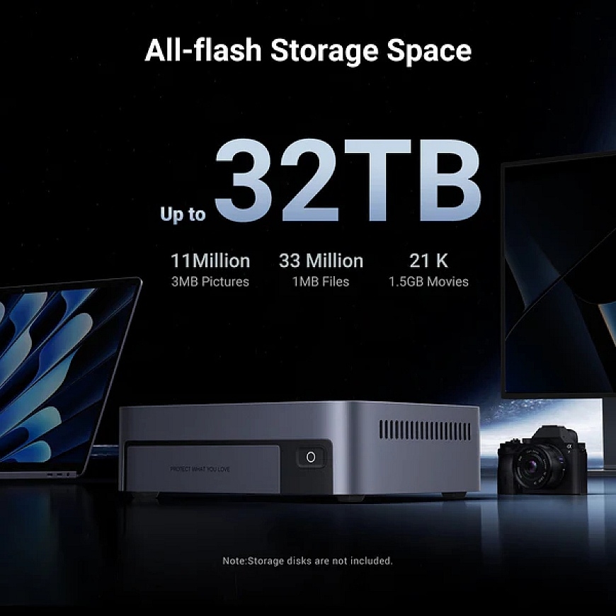 Ugreen NASync DXP480T Plus NAS Kompaktne Intel® Core™ i5 i5-1235U 8 GB DDR5 UGOS PRO Hall – 2