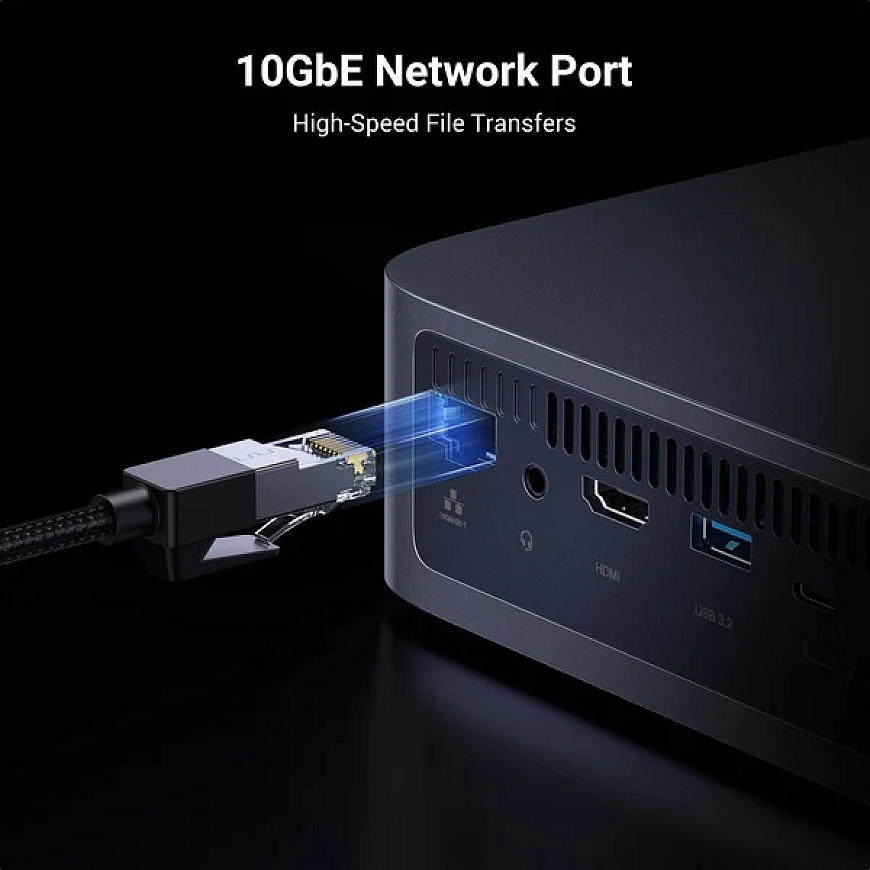 Ugreen NASync DXP480T Plus NAS Kompakti Intel® Core™ i5 i5-1235U 8 GB DDR5 UGOS PRO Harmaa – 3