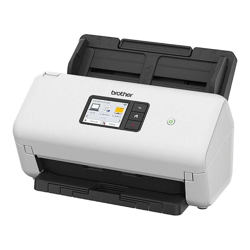 Brother ADS-4550W ADF skanner 600 x 600 DPI Must, Valge – 2