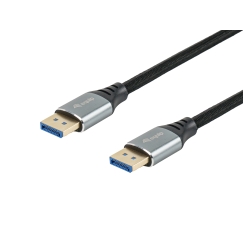Equip DisplayPort 2.1 Premium Cable, 2.0m, 16K/60Hz, 54Gbps