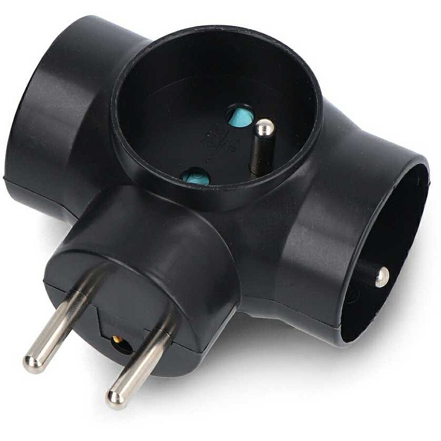 DPM Elektroapgādes sadalītājs – 3 kontaktligzdas