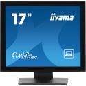 iiyama ProLite tietokoneen litteä näyttö 43,2 cm (17") 1280 x 1024 pikseliä LED Kosketusnäyttö Taulukko musta