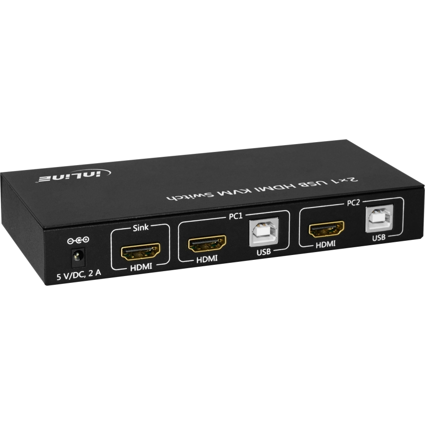 InLine 62602I KVM переключатель Черный – 2