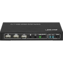 InLine 62602I KVM-kytkin Musta InLine 62602I KVM-kytkin Musta