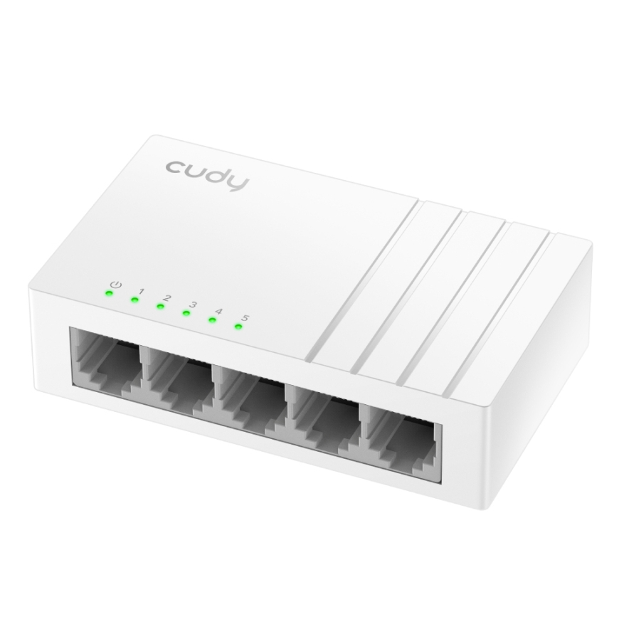 Cudy FS105D сетевой коммутатор Fast Ethernet (10/100) Черный – 3