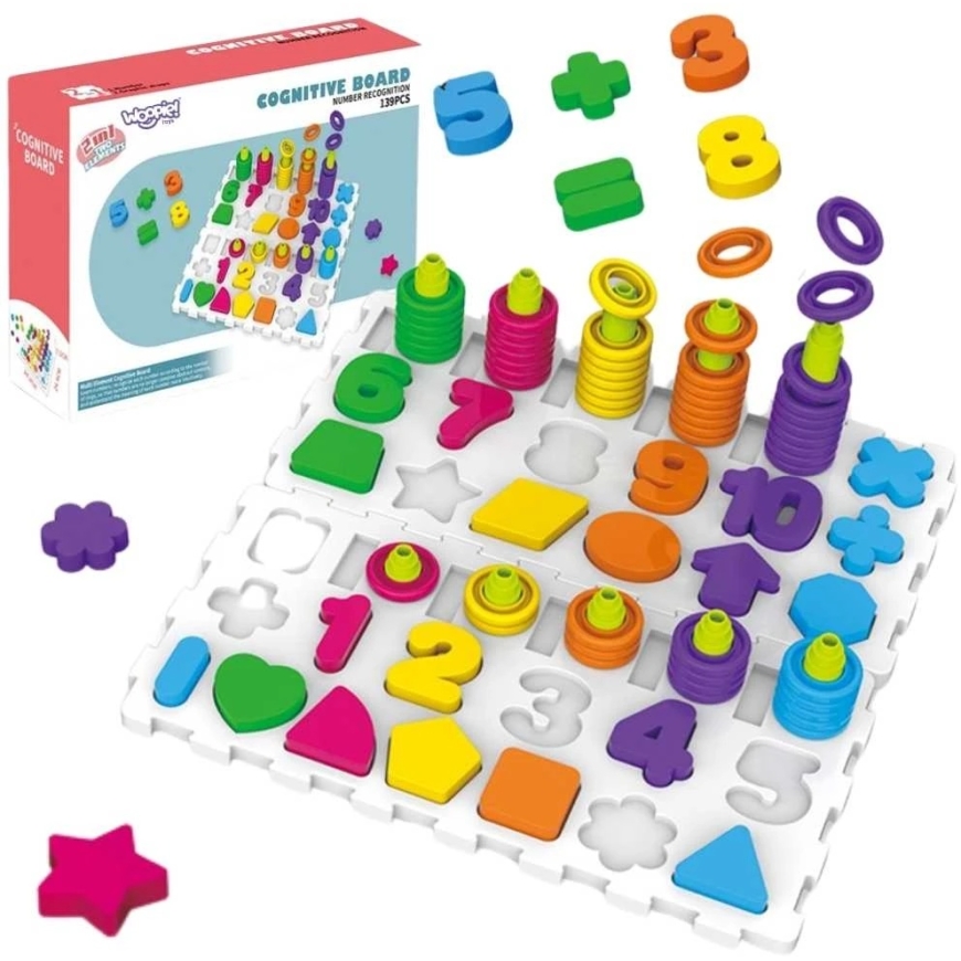 Woopie Montessori Puzle - Izglītojošā Spēle