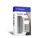 Verbatim Vx500 1 TB USB Type-C 3.2 Gen 2 (3.1 Gen 2) Hopea Verbatim Vx500 1 TB USB Type-C 3.2 Gen 2 (3.1 Gen 2) Hopea