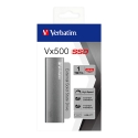 Verbatim Vx500 1 TB USB Type-C 3.2 Gen 2 (3.1 Gen 2) Серебристый