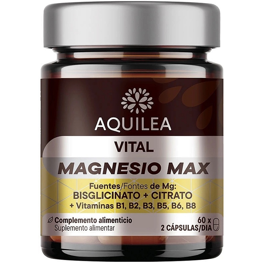 Aquilea VITAL MAGNESIUM MAX kapsulės 60 vnt.