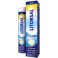 Zdrovit Litorsal Senior+ dietary supplement 24 effervescent tablets
