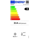 Vitrina tüüpi külmkapp HSF-M82INVWHB HEINNER Vitrina tüüpi külmkapp HSF-M82INVWHB HEINNER