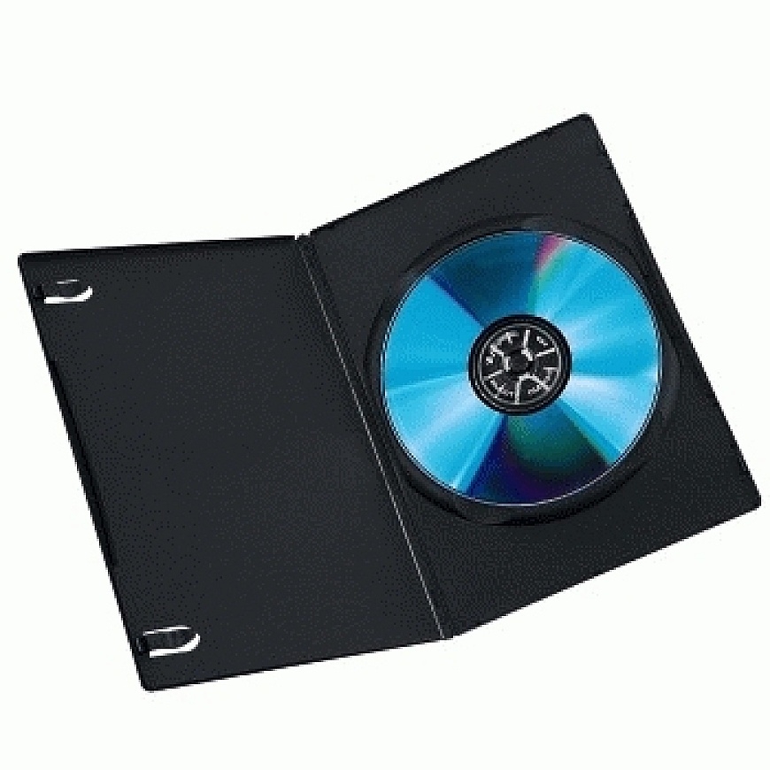 Hama DVD Slim Box 25, Black 1 discs – 2