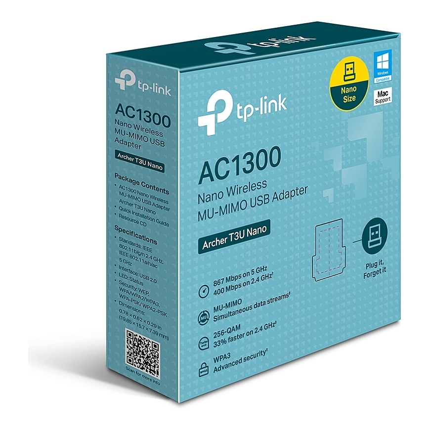 TP-Link Archer T3U Nano WLAN 1267 Mbit/s – 4