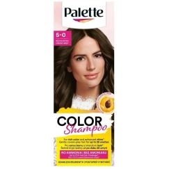 L'Oreal Color Palette Hair Dye Shampoo 5-0 Medium Brown