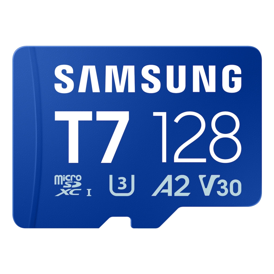 Samsung MicroSD kortelė | T7 | 128 GB | microSDXC | Flash atmintis