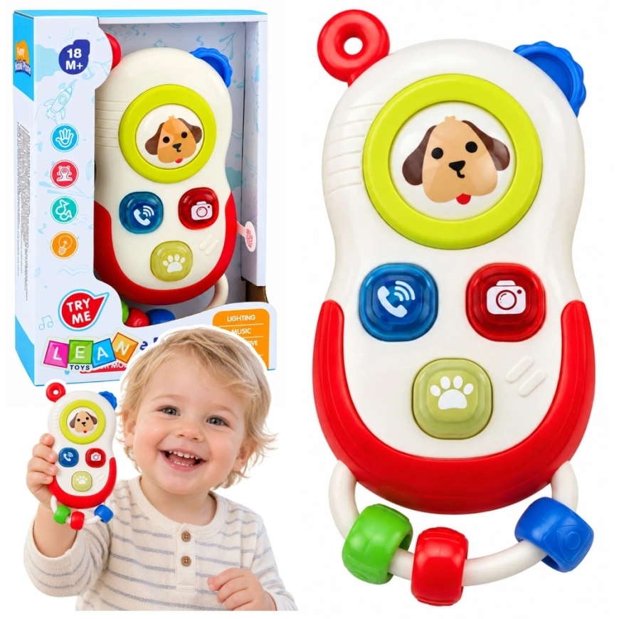 LEAN Toys Lean Toys interaktīvais rotaļu