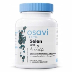 Osavi Selenas 200 µg maisto papildas 90 kapsulių