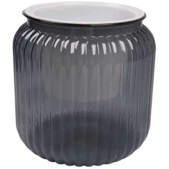 Oem savarankiškai laistantis gėlių vazonas – 14,5 cm – baltas – su