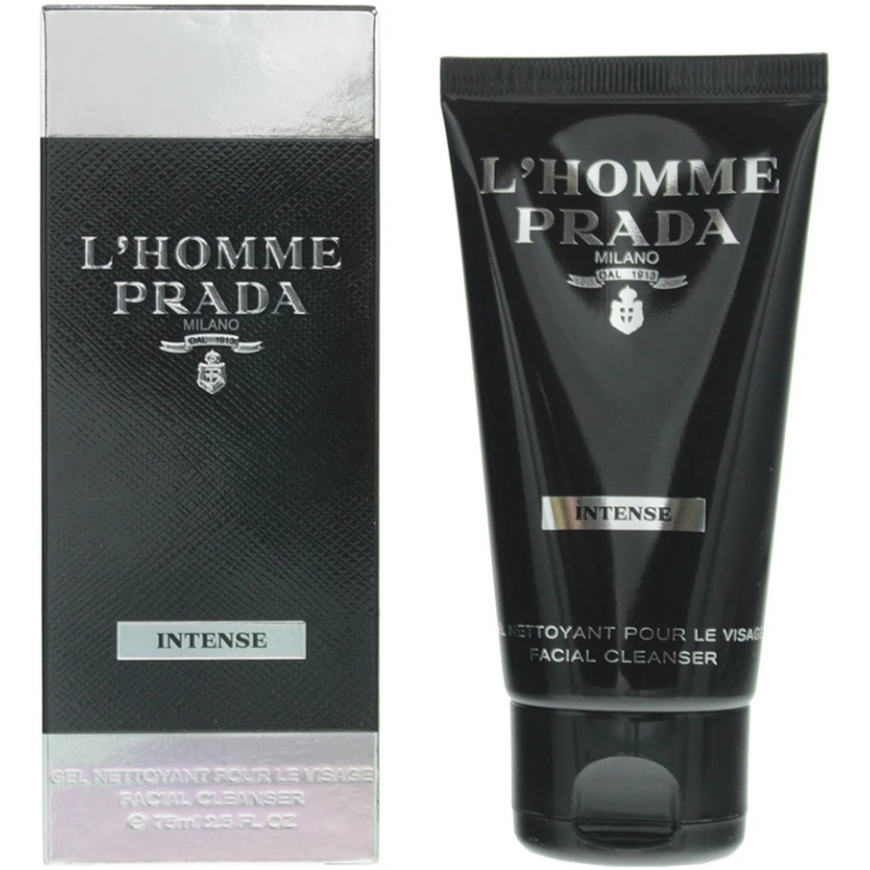 Prada L'Homme Intense eksfolijuojantis valiklis, 75 ml – 2