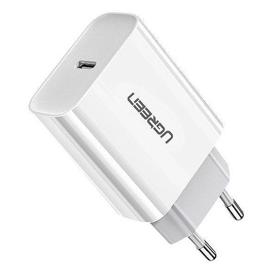 Ugreen CD137 Universāls Balts AC Ātrā uzlāde Iekštelpas – 2