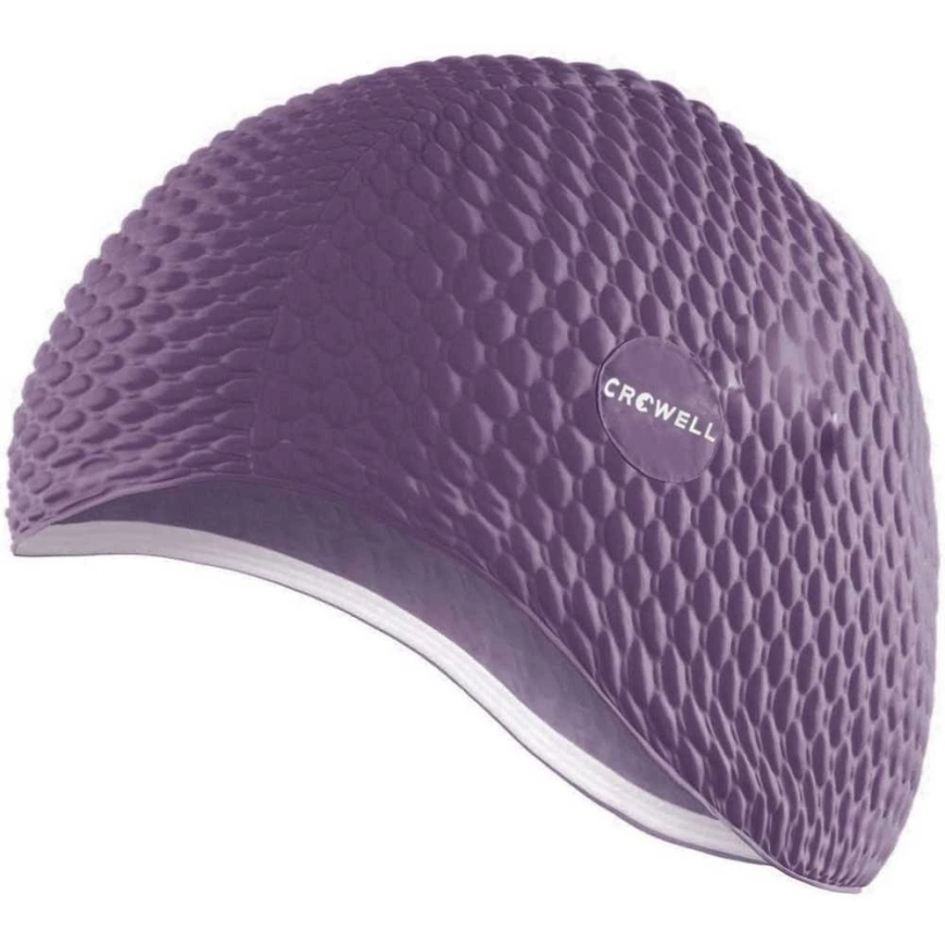 Crowell Java bouble swim cap, violetti, väri.3